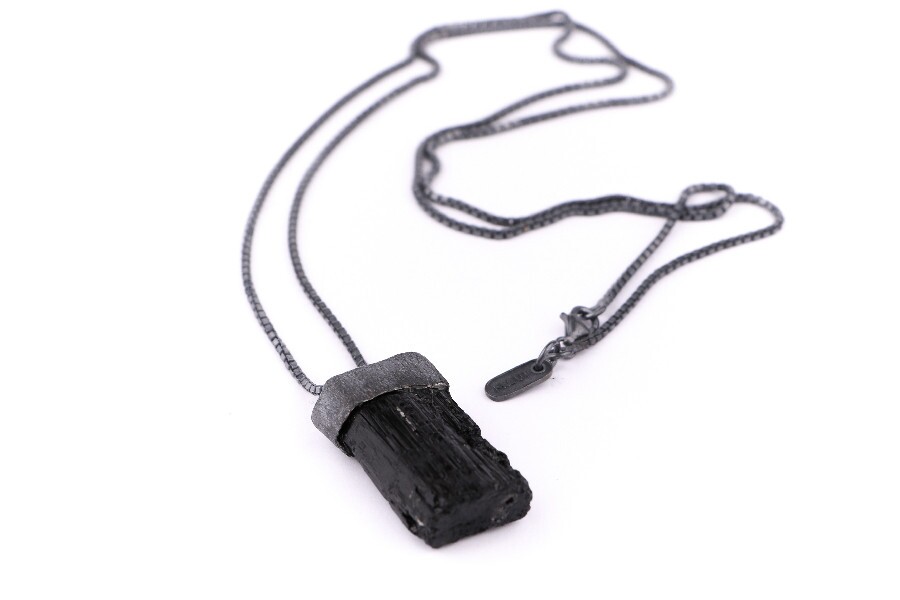 Colar Turmalina Negra Ox.