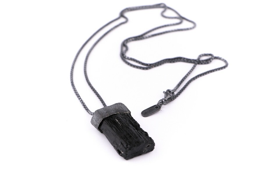 Colar Turmalina Negra Ox.