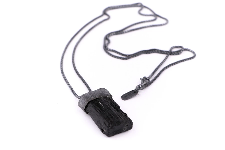 Colar Turmalina Negra Ox.
